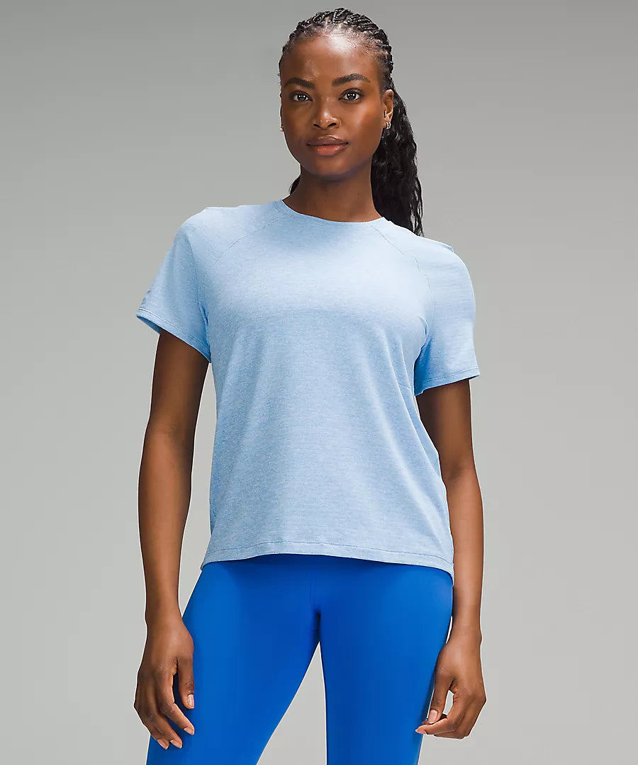 License To Train Classic Fit T-Shirt- Heathered Aero Blue