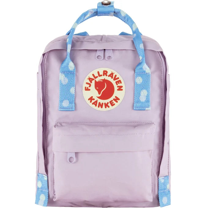 Kanken Mini-Pastel Lavender/ Confetti Pattern