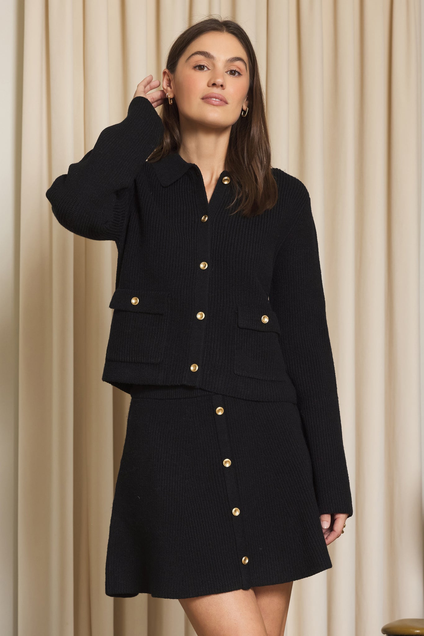 Nolita Cardigan- Black