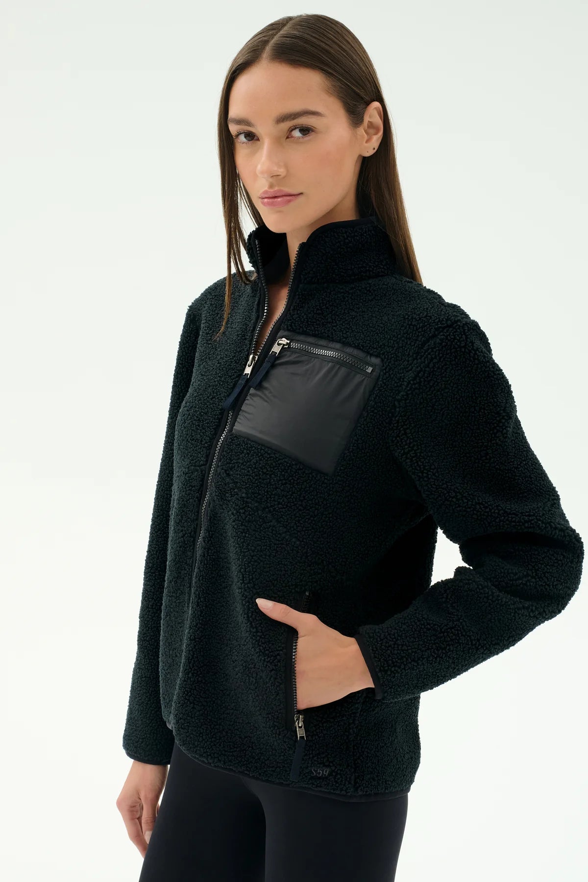 Harris Sherpa Jacket- Black