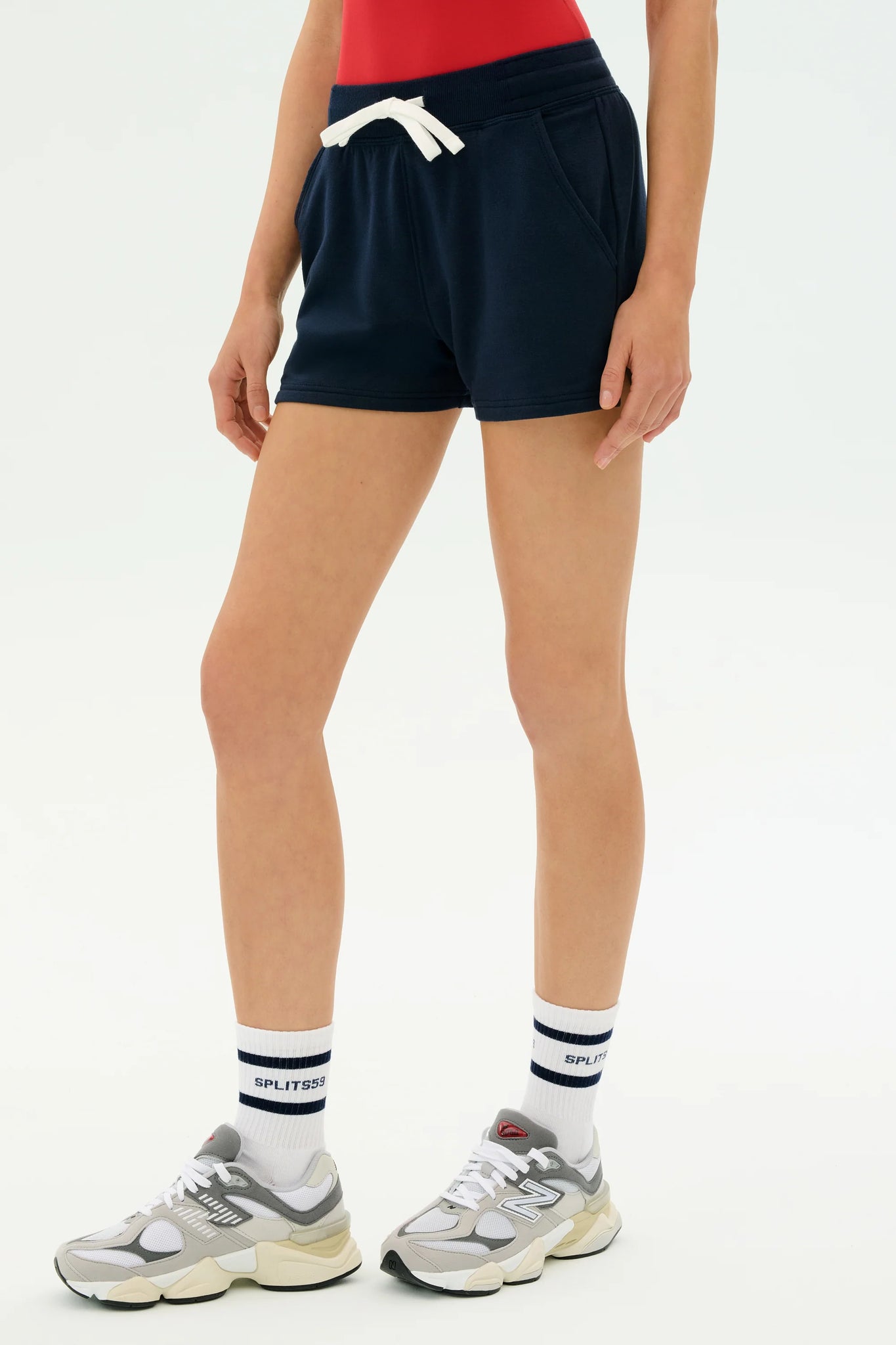 Rena Sweat Short- Indigo