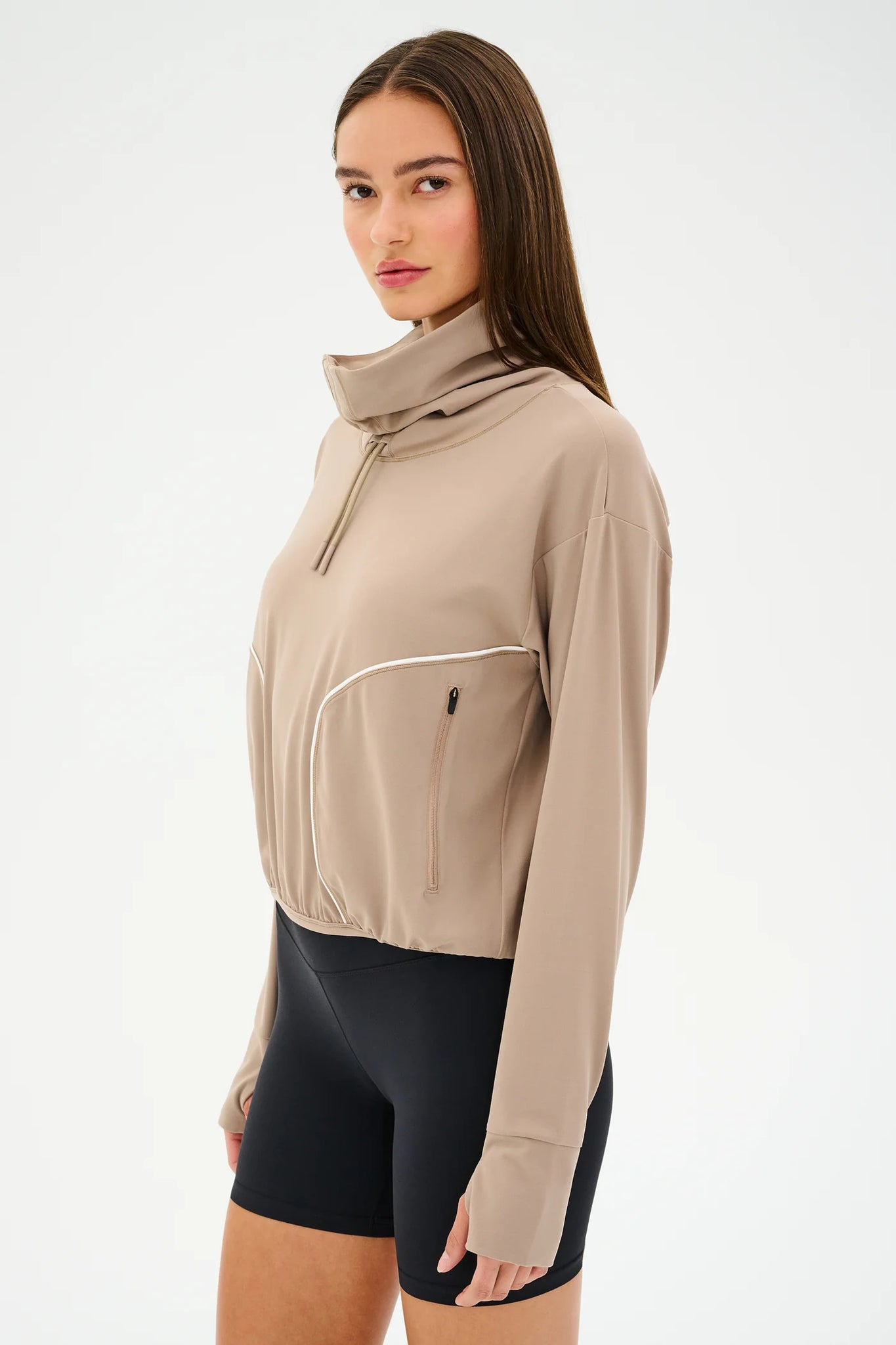 Rosie Airweight Jacket- Latte