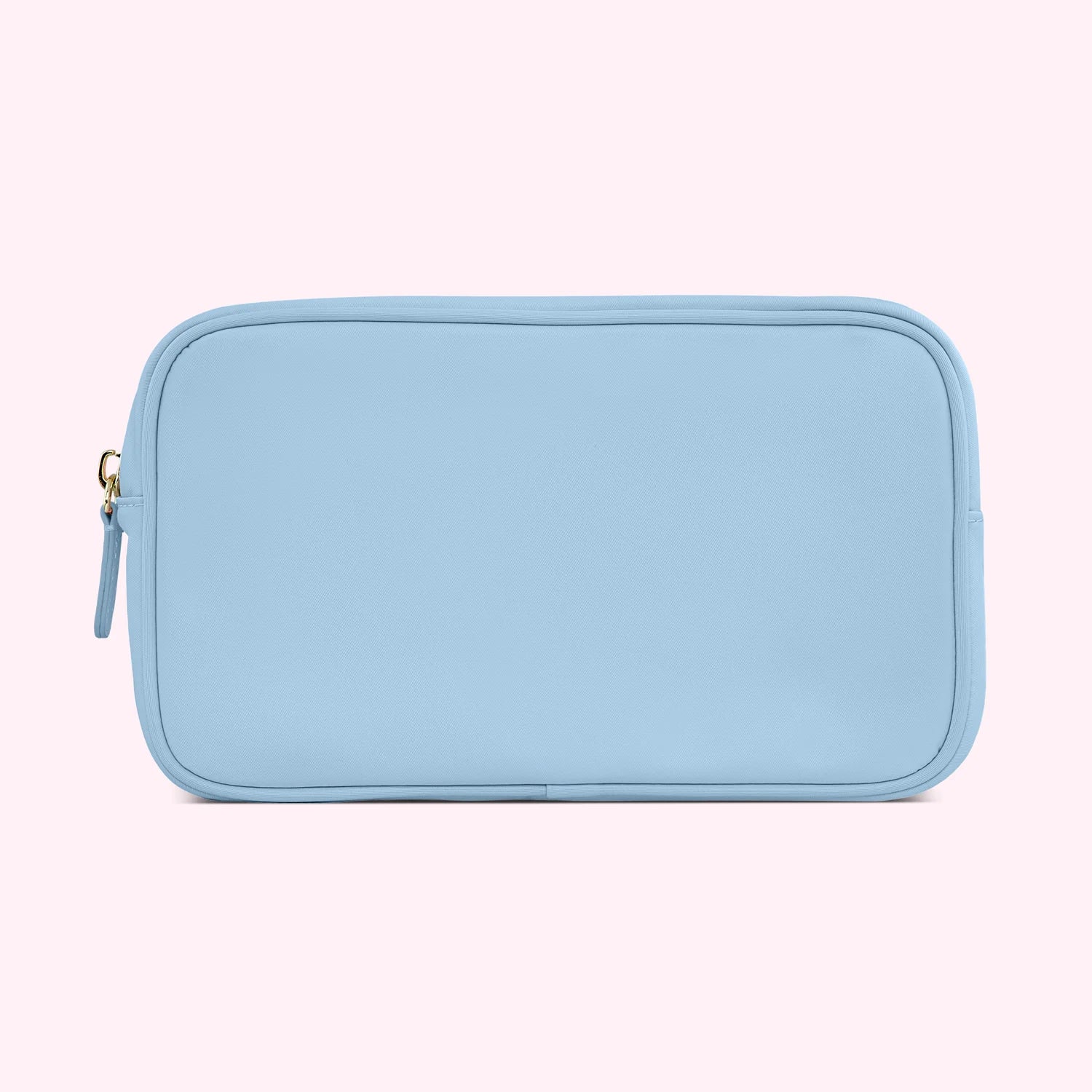 Double Zip Pouch- Periwinkle