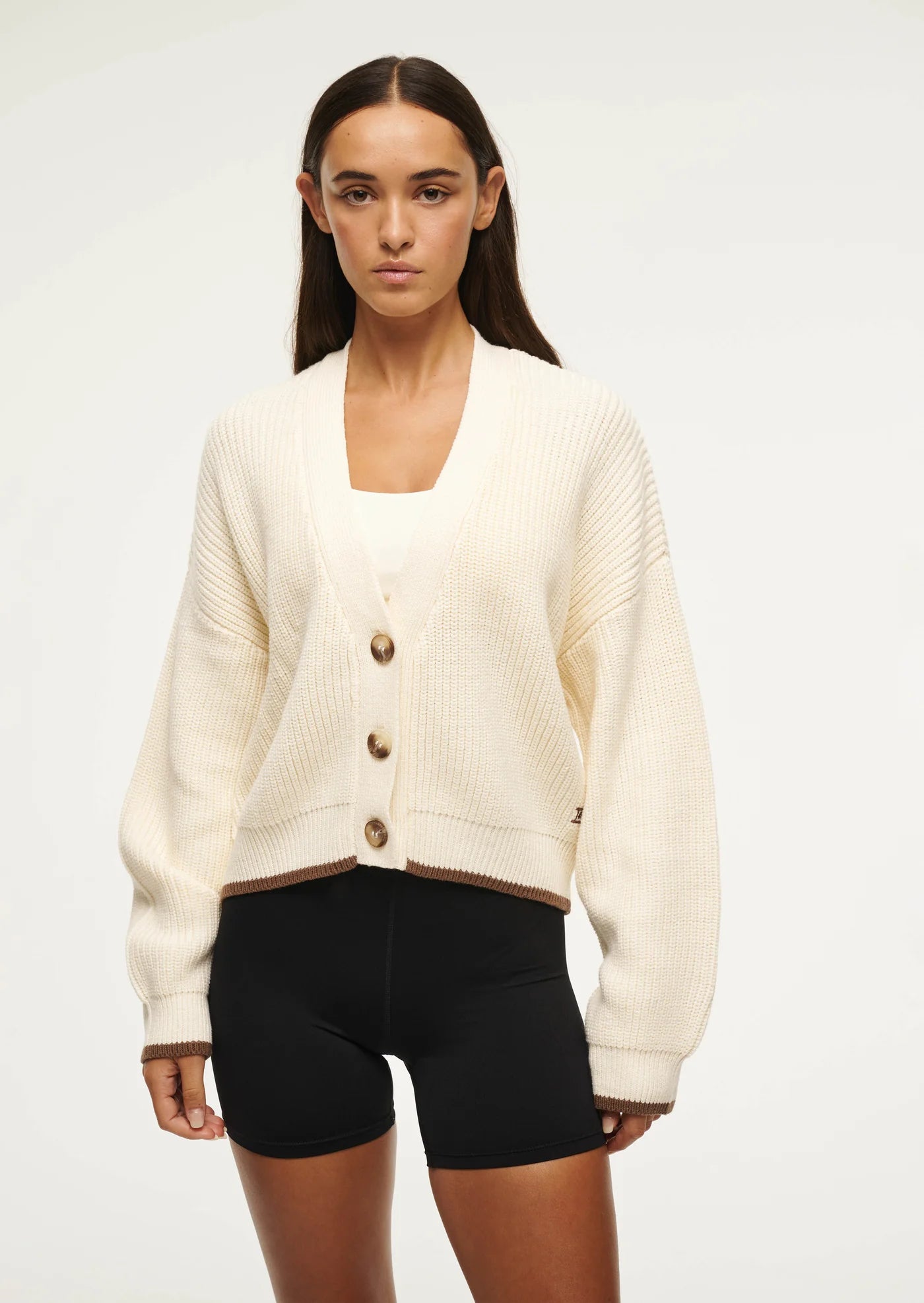 Memory Knit Cardi- Whisper White