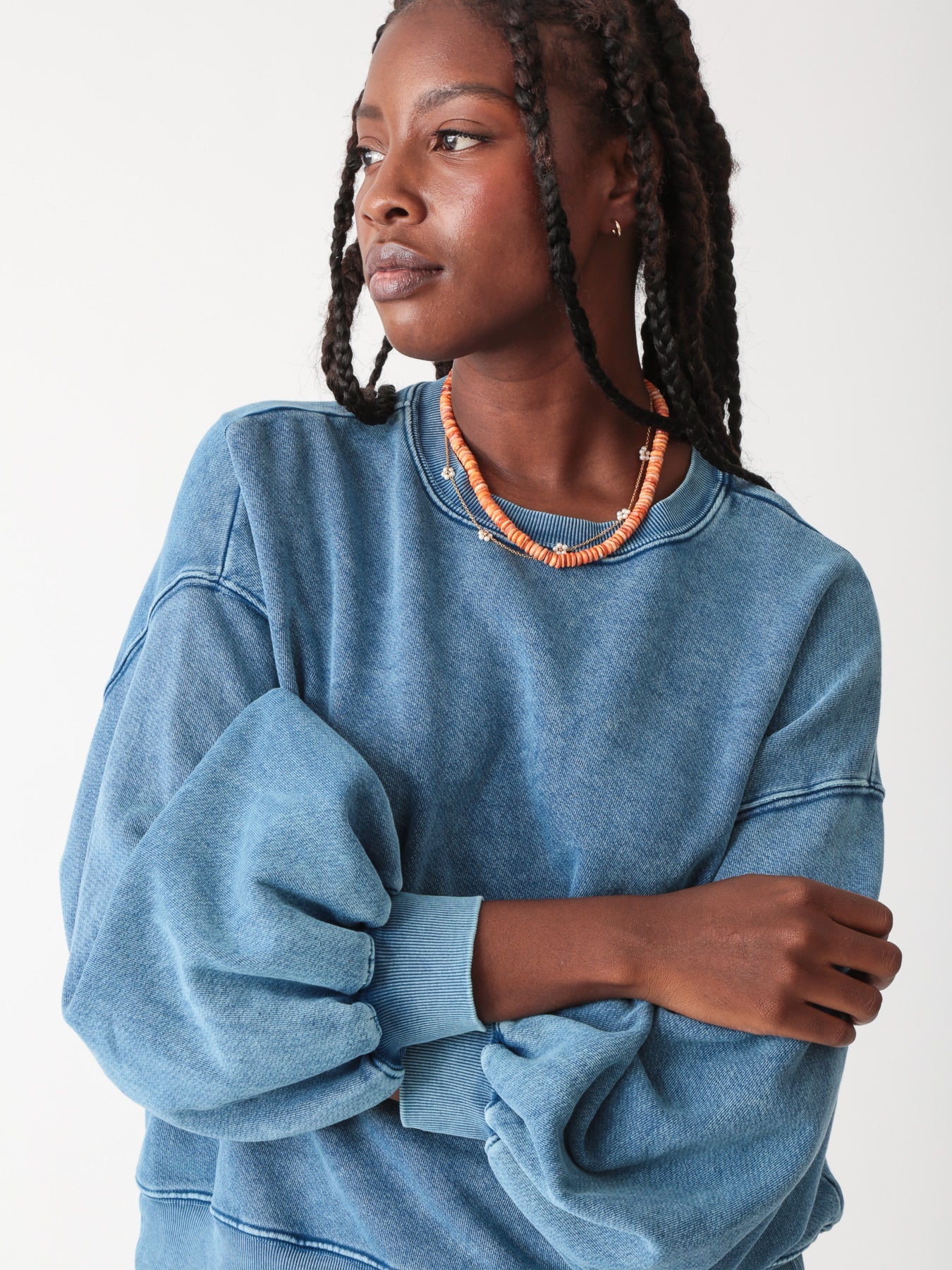 Balloon Sweatshirt- Acid – Clementine