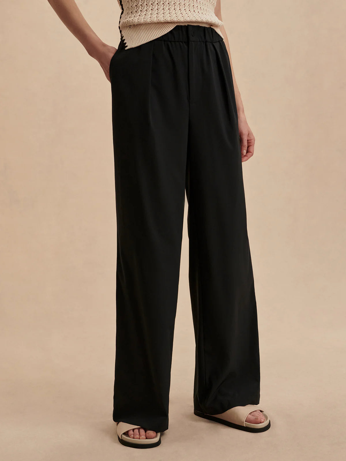 Kayson Wide Leg 2.0 29.5- Black