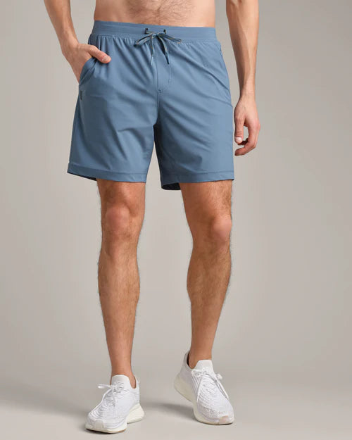 7" Pursuit Short Unlined- Blue Stone