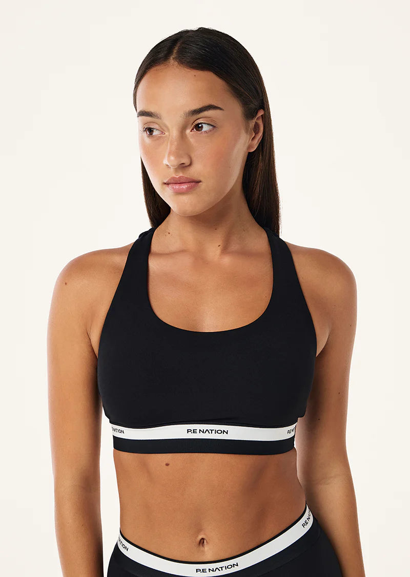 Avant Scoop Sports Bra- Black/Biscuit