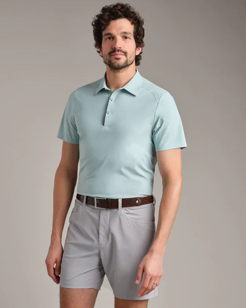 Approach Tech Polo- Blue Water