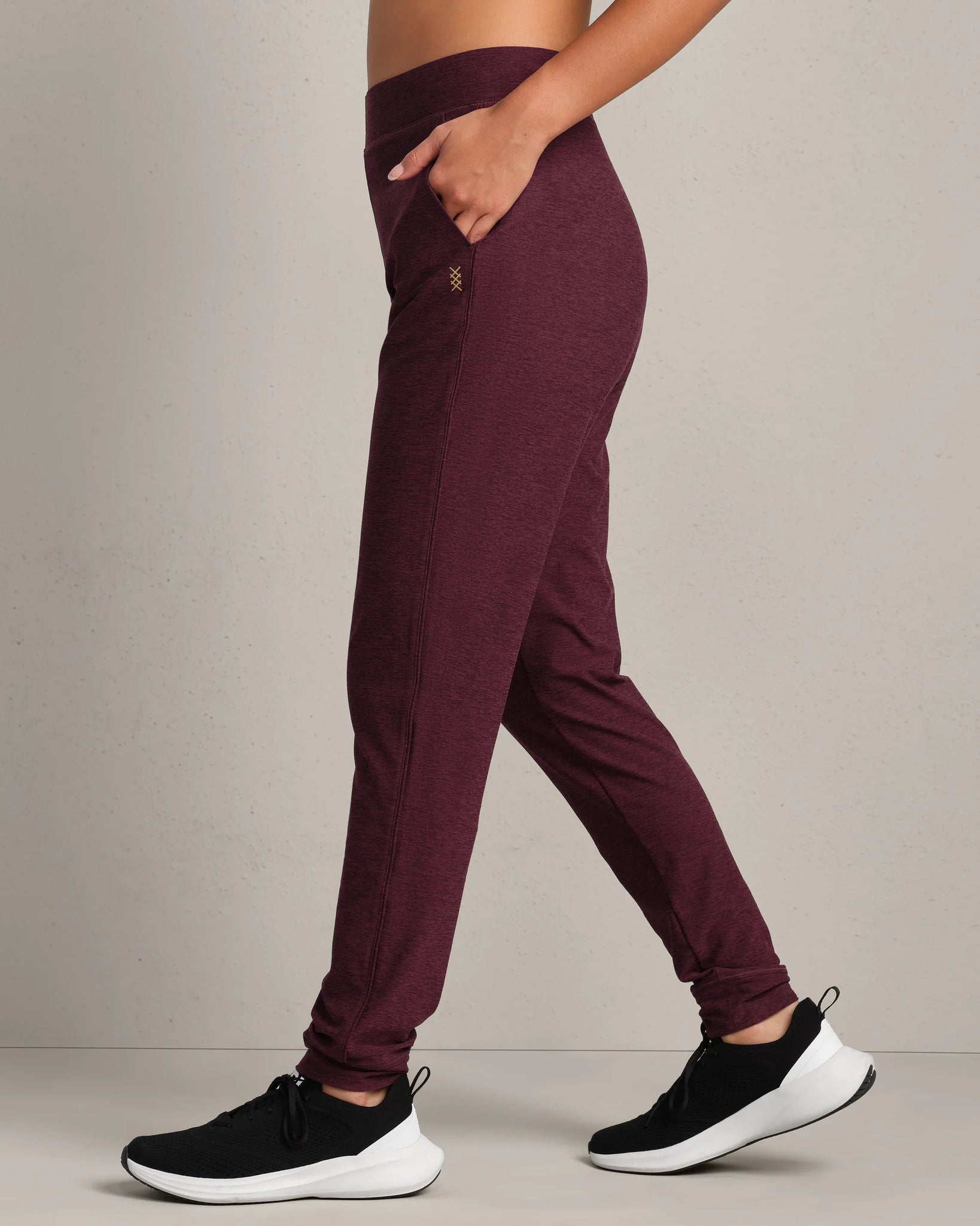 Atmosphere Jogger- Bordeaux Red Heather
