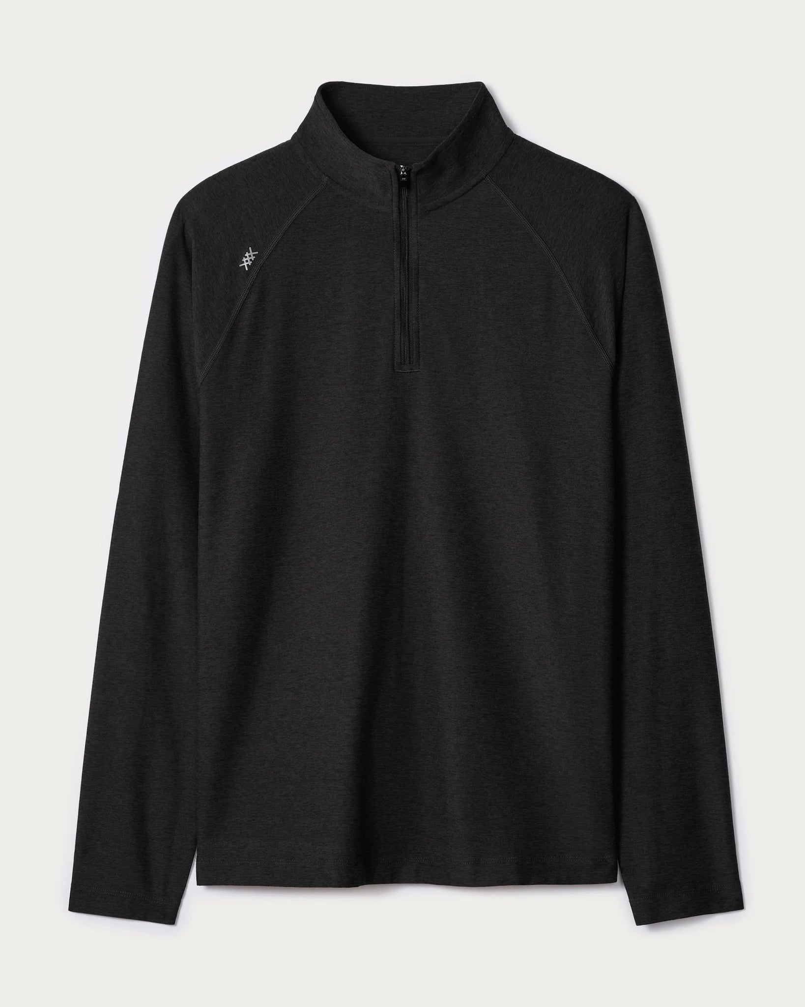 Atmosphere Midweight 1/4 Zip- Black