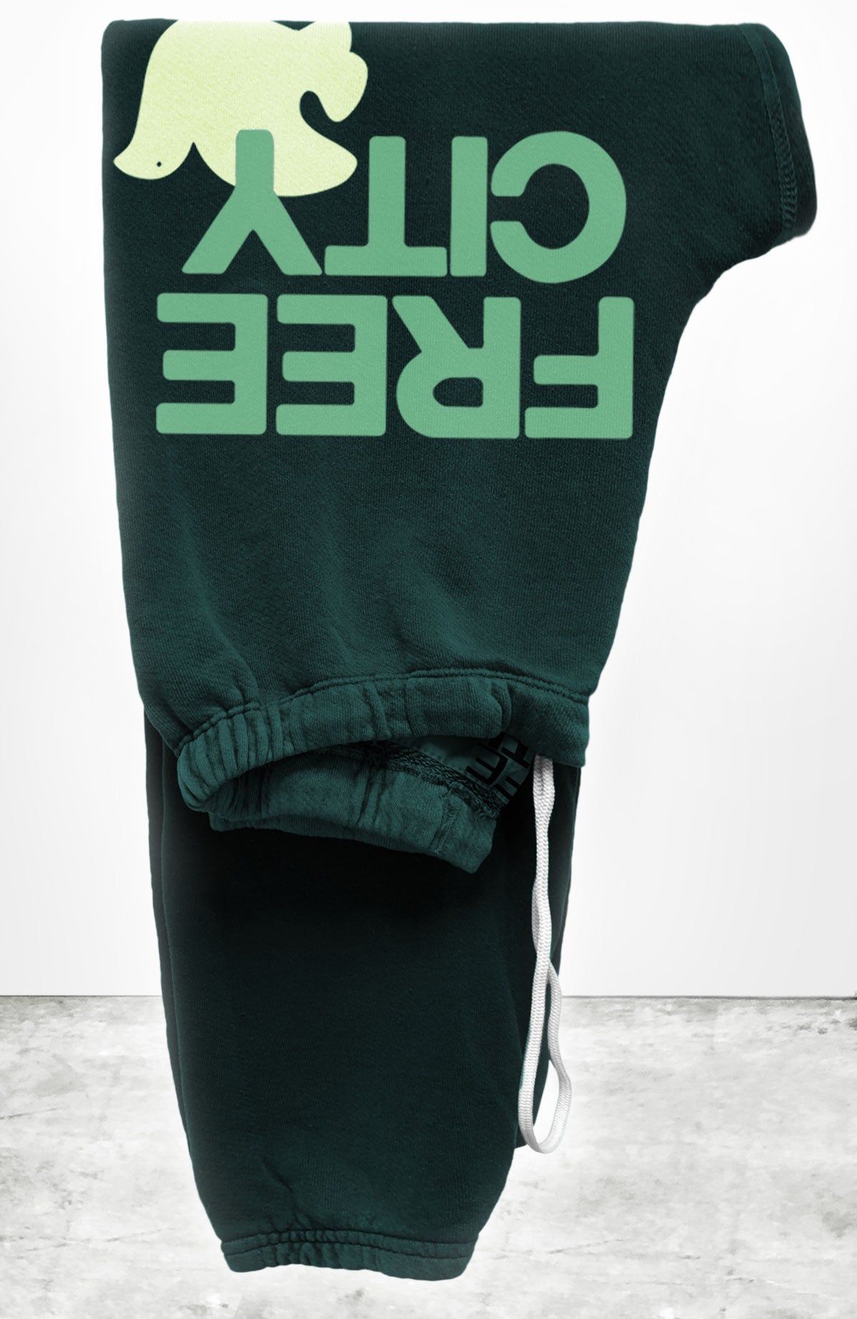 Free City Large Sweatpant- Green Plant