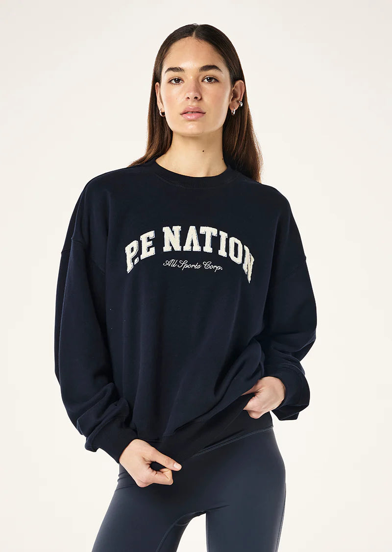 Heritage Sweat- Dark Sapphire