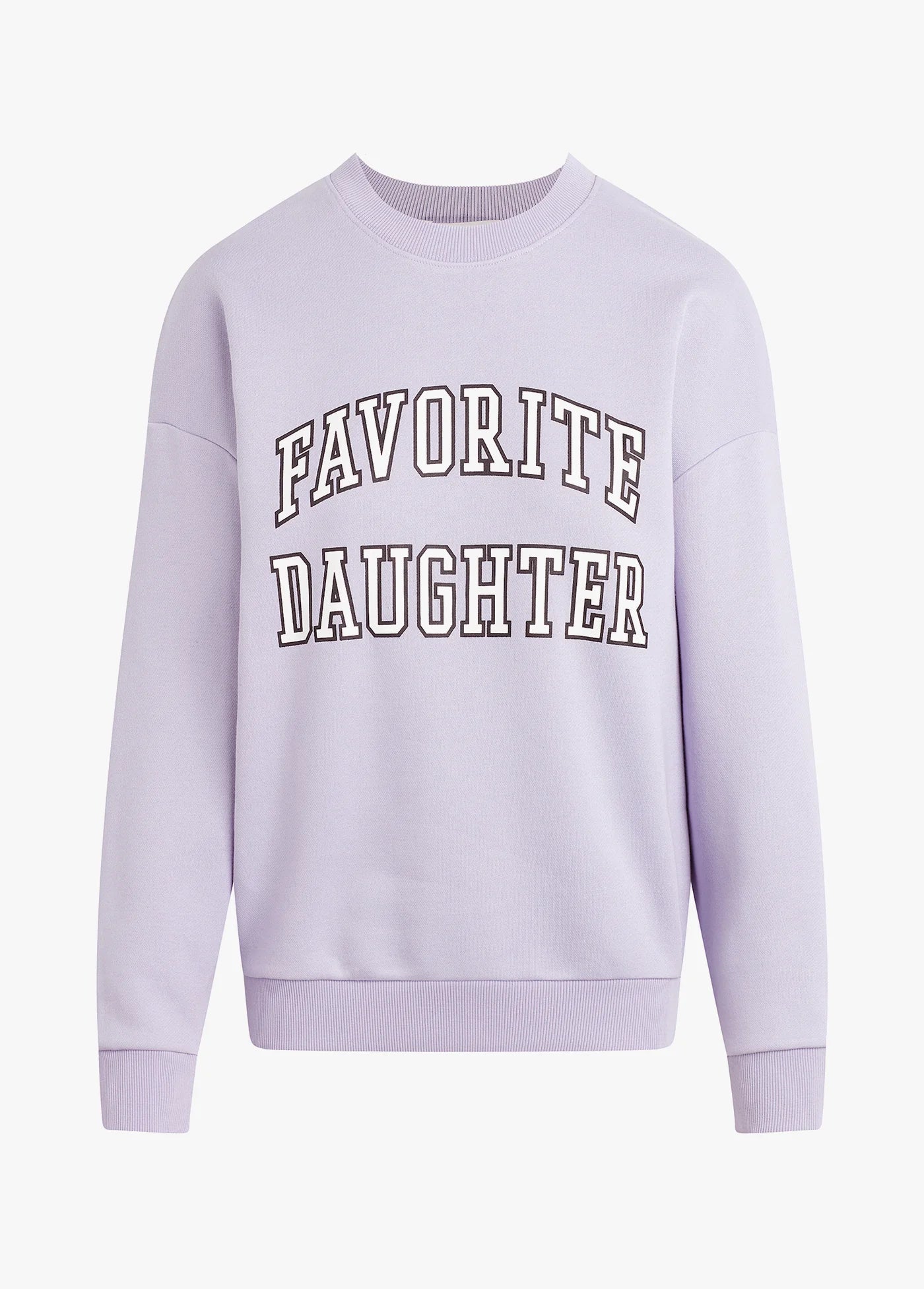 Collegiate Sweatshirt- Lavender