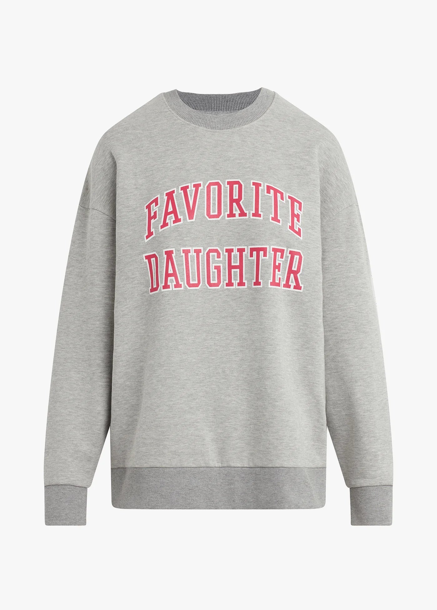 Collegiate Sweatshirt- Heather Grey