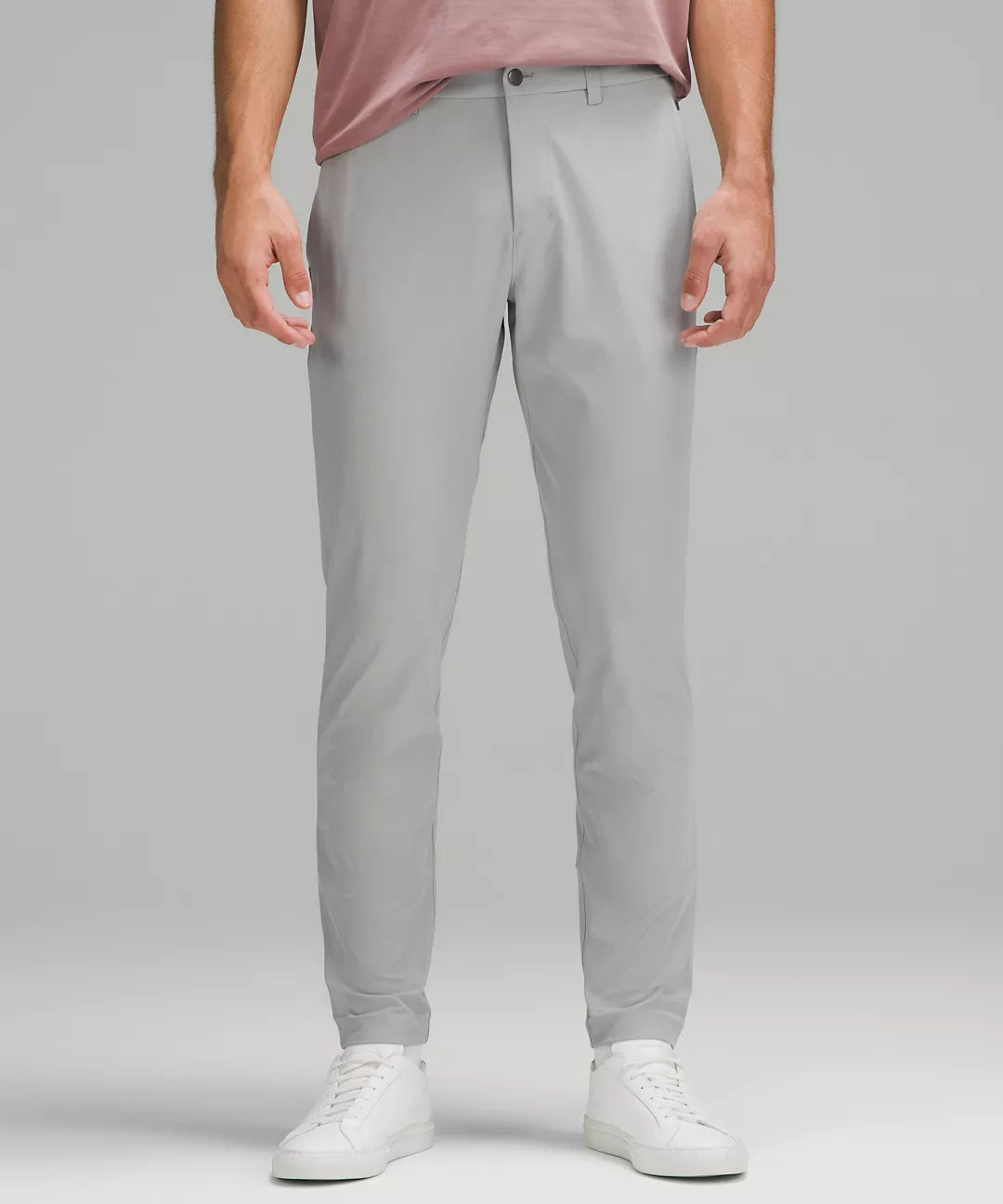 ABC Slim Fit Trouser- Silver Drop