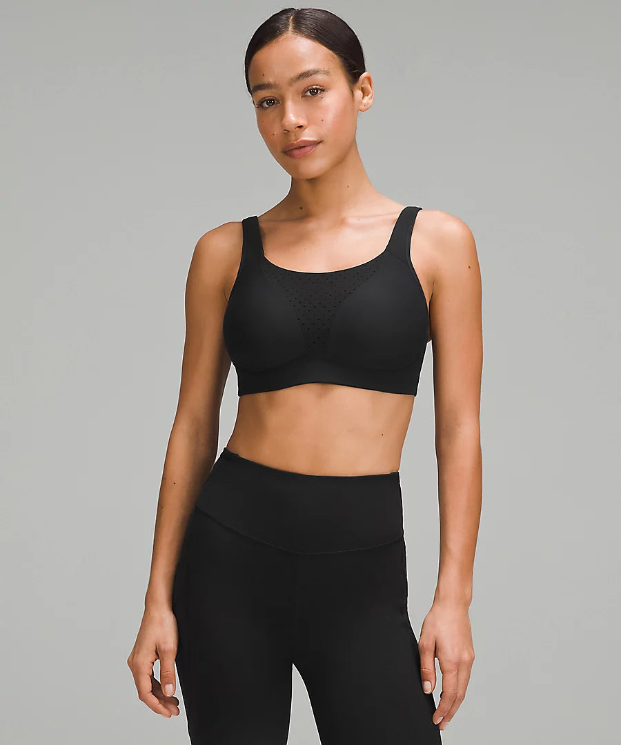 Run Times Bra *High Support, B–G Cups- Black