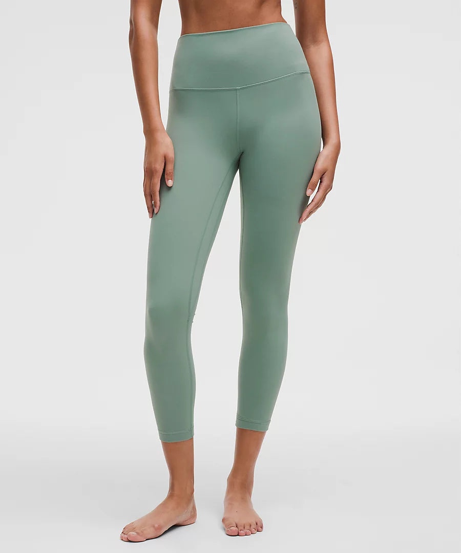 Align High Rise Pant 25"- Crater Blue