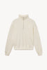 Oversized Half Zip Sweatshirt - Cream