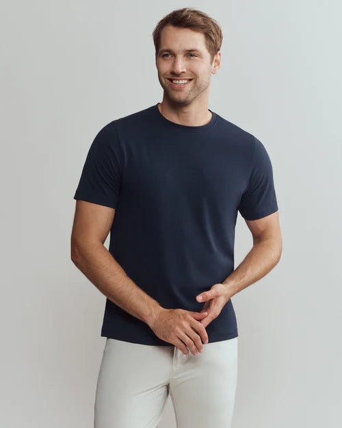 Origin Tee- True Navy