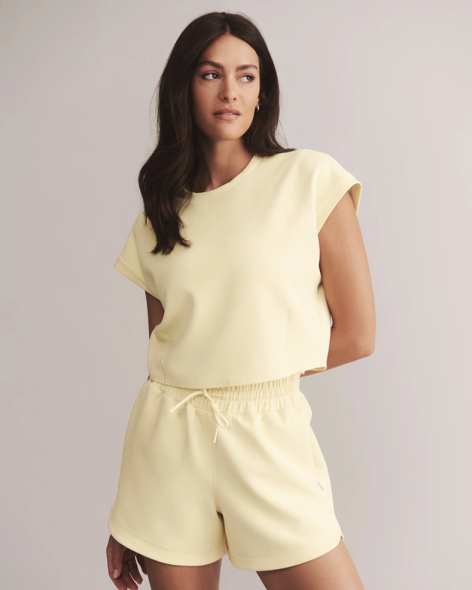 DreamGlow Short Sleeve- Lemon Mist