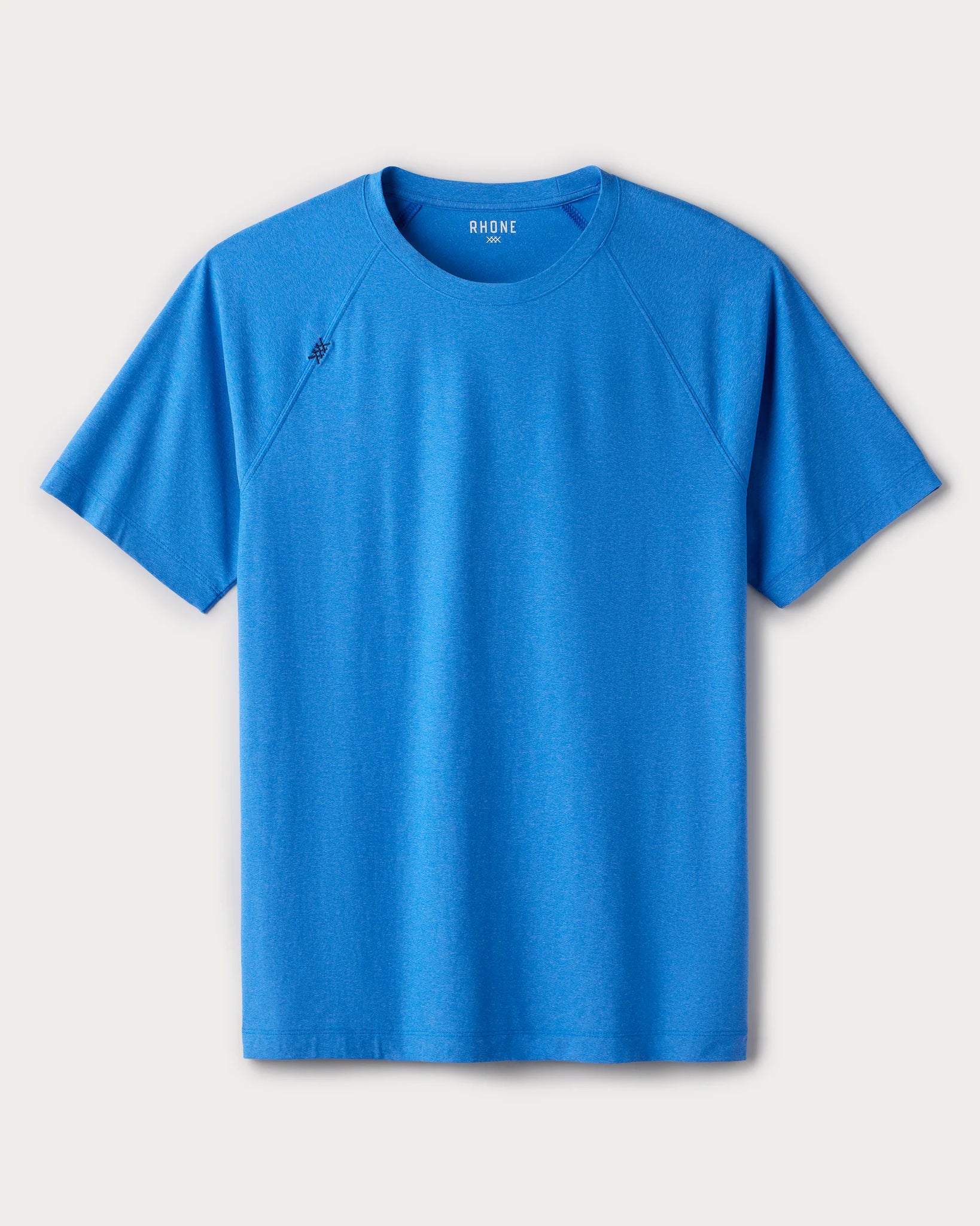 Reign Short Sleeve- Electric Blue Heather