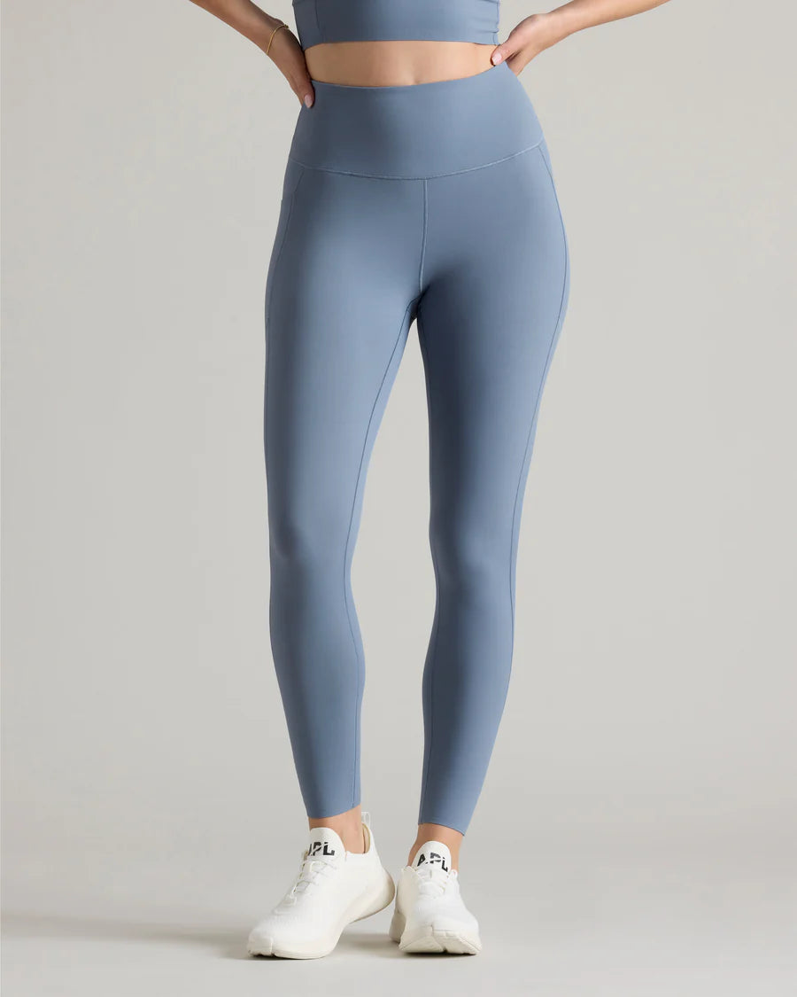 Revive 7/8 Pocket Legging- Blue Shadow