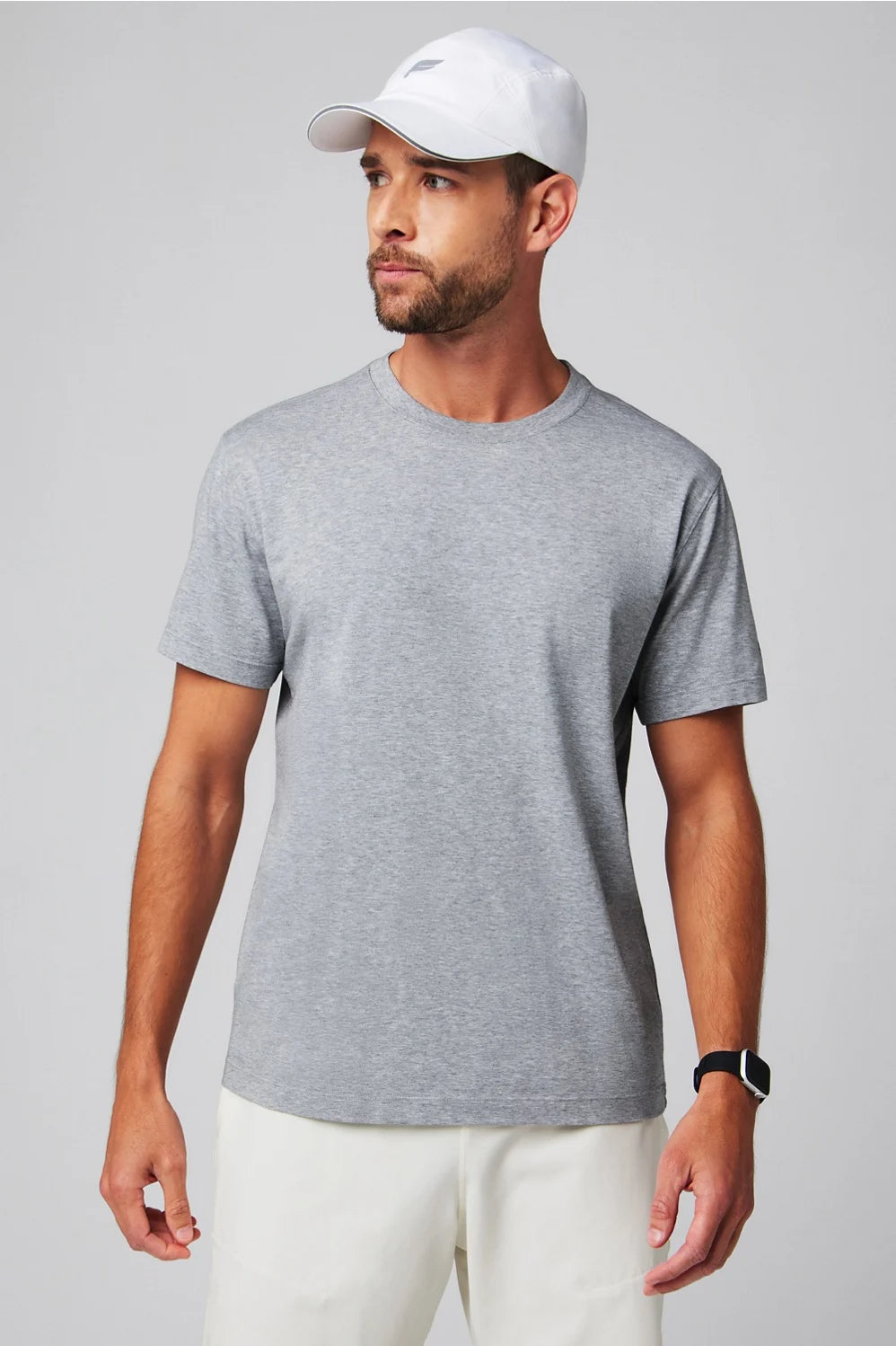 The 24-7 Tee- Classic Heather Grey