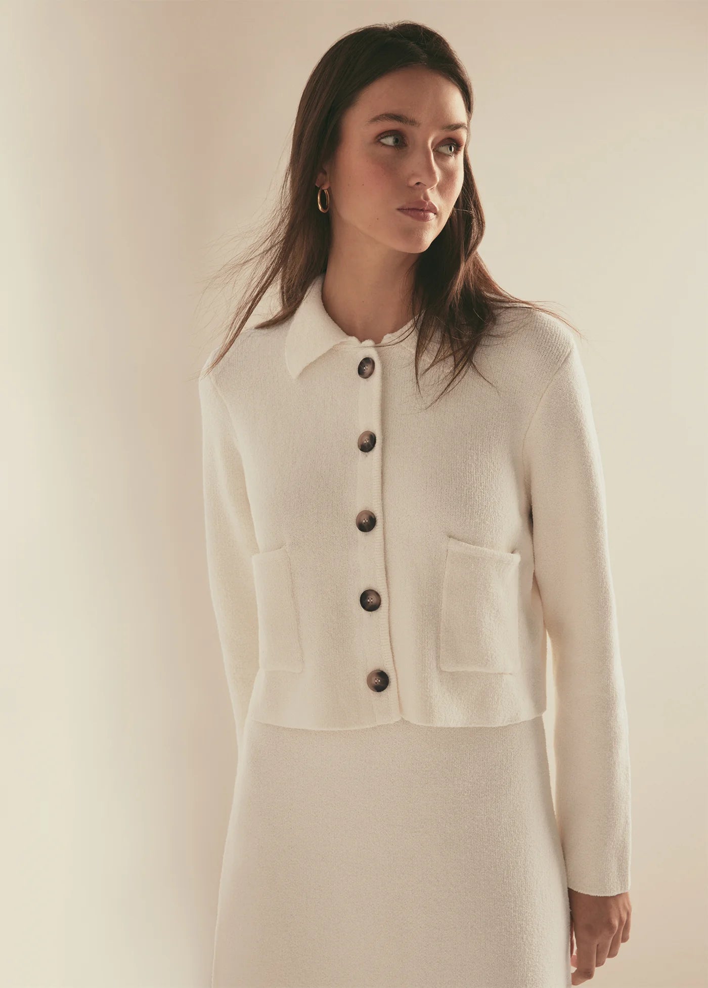 The Annabel Jacket- Ivory