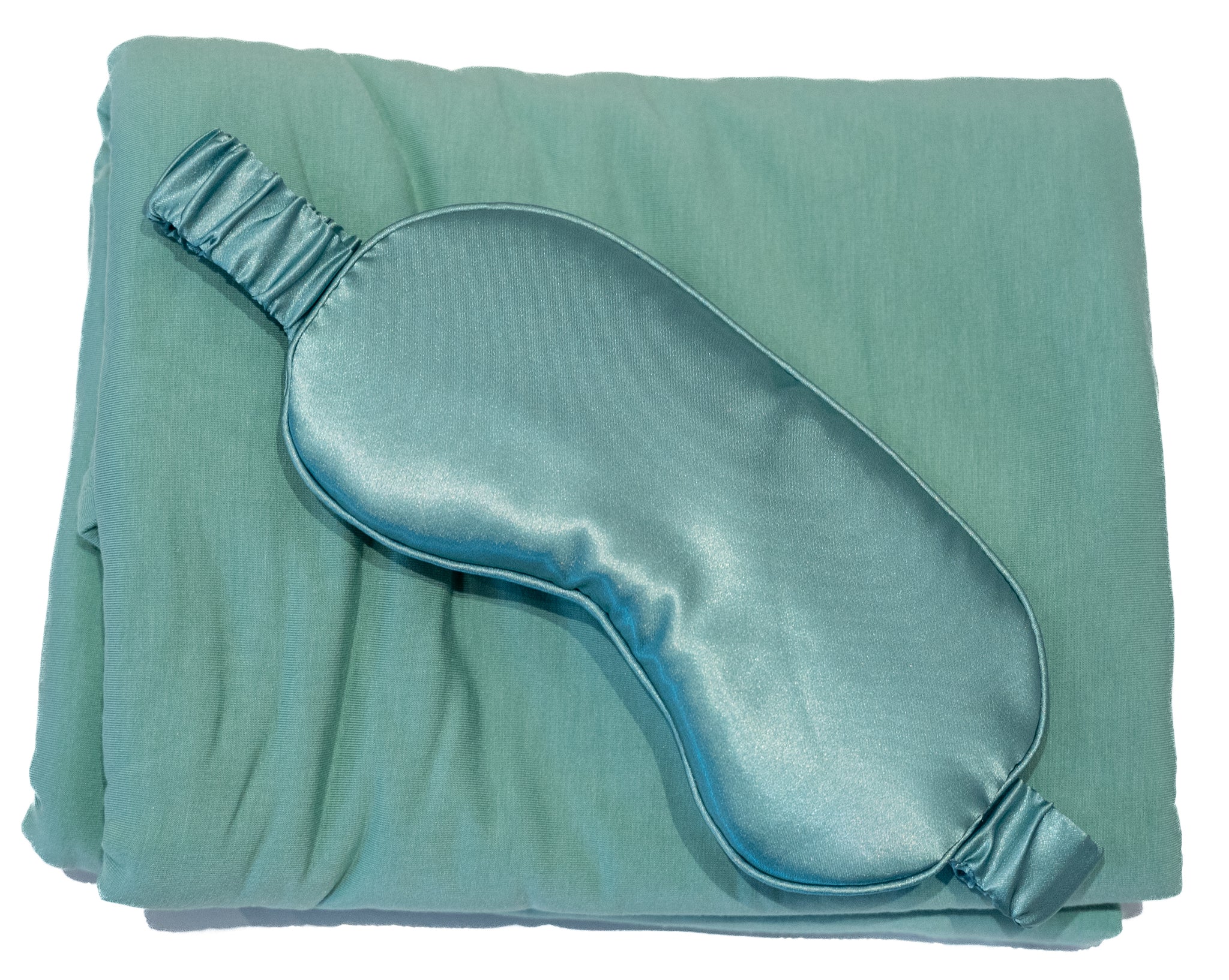 Sage Eyemask and Blanket Set