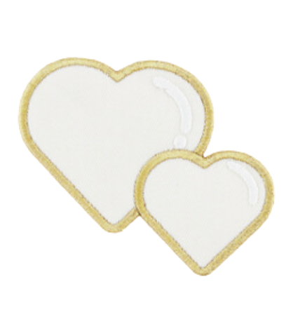 Double Heart Patch