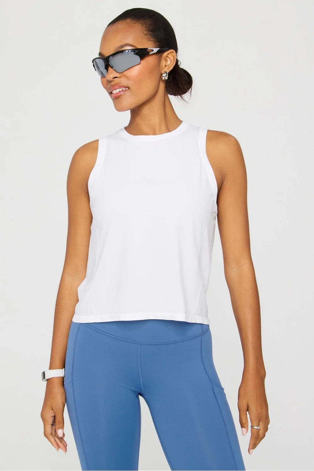 Feather Tech Muscle Tank- White