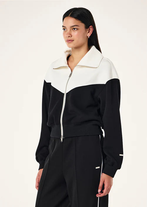 Triumph Jacket- Black/White