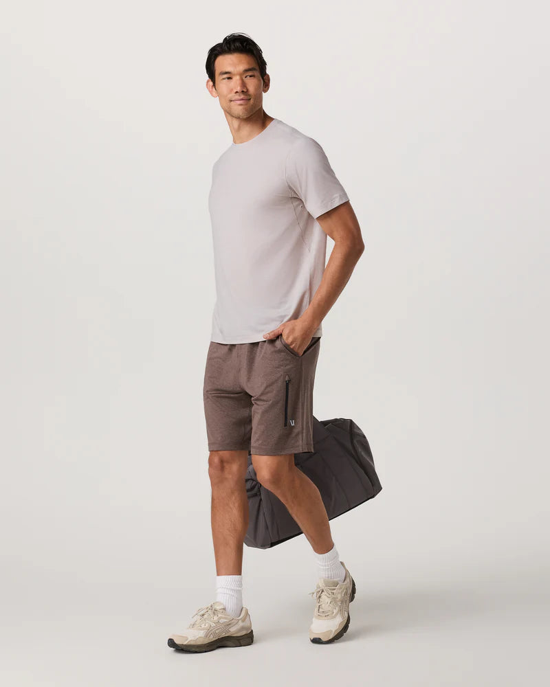 S/S Everyday Tee- Oatmeal Heather