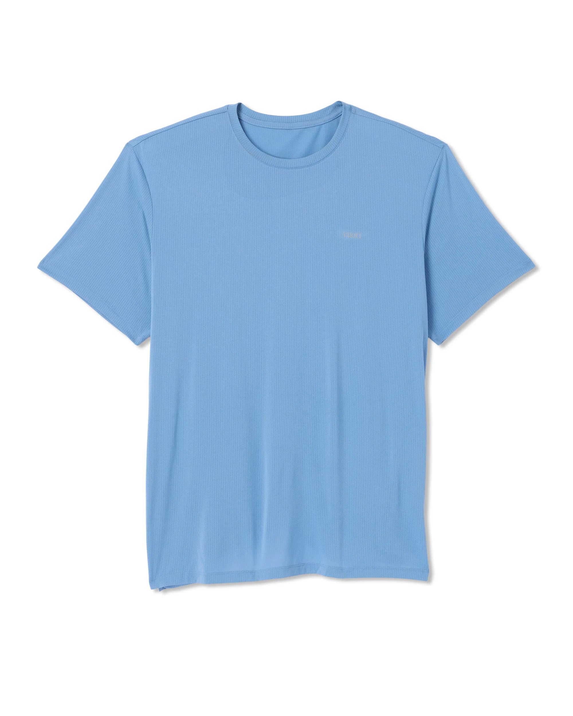 Vuori Short Sleeve Strato Breathe Tee- Isle Blue