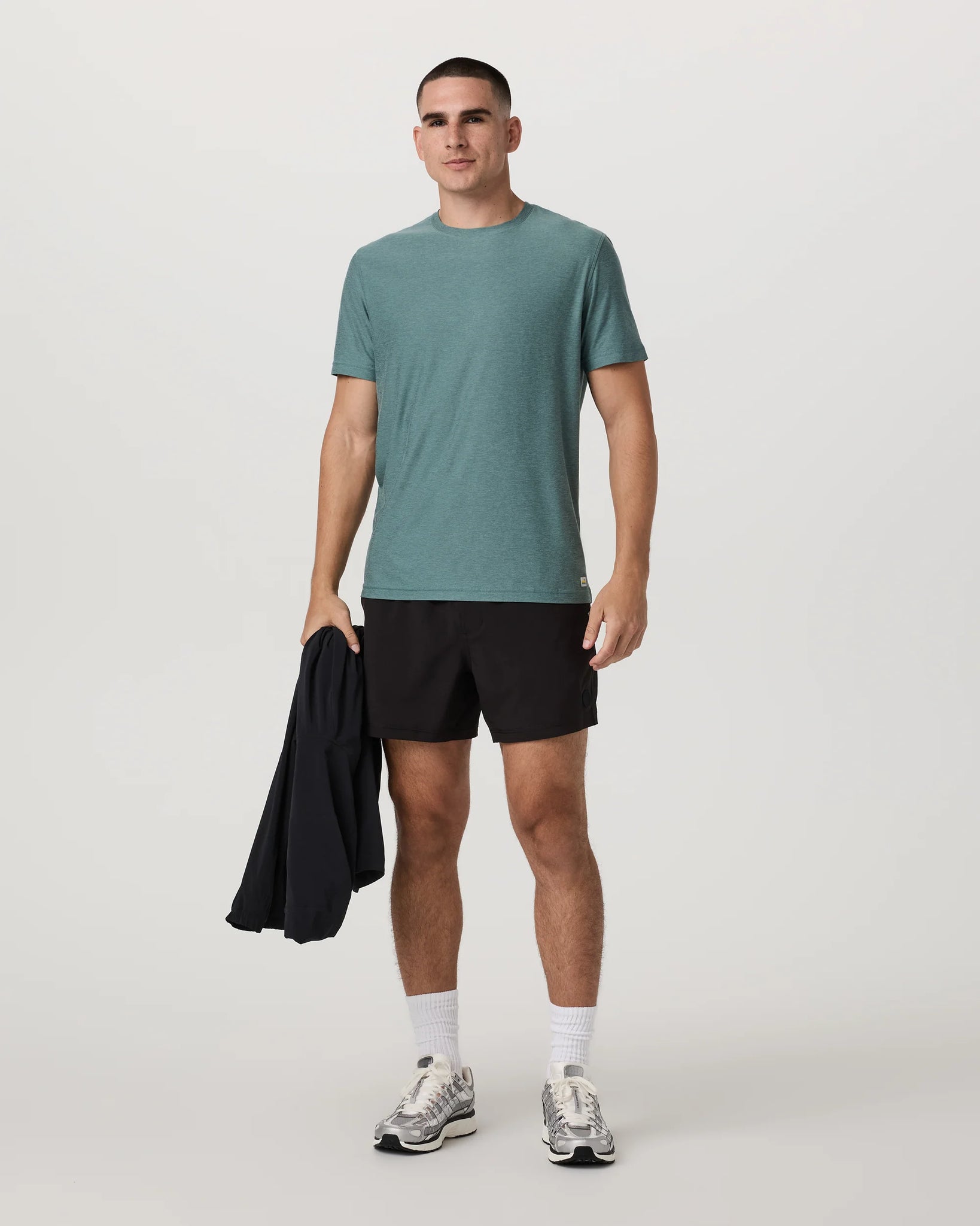Strato Tech Tee- Bluegrass Heather