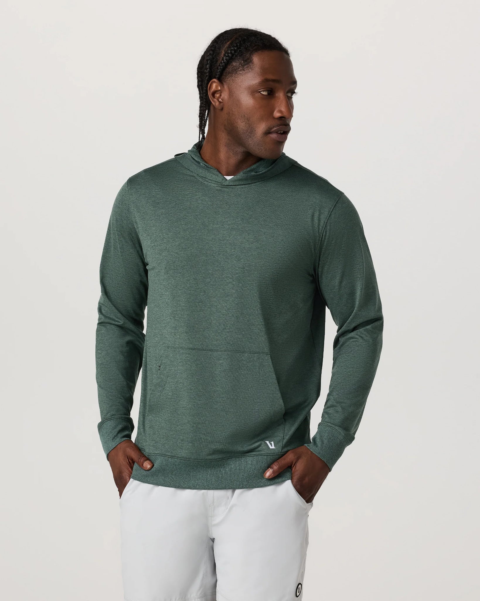 Sunday Hoodie 2.0- Agate Green Heather