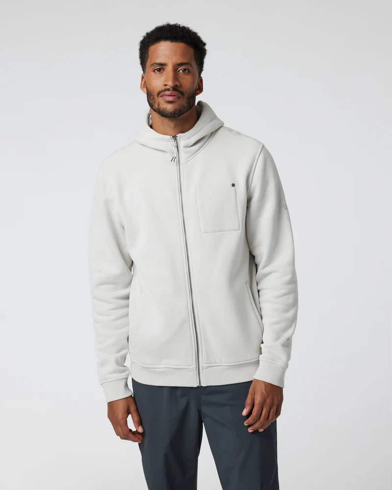 Seaside Hoodie- Light Heather Grey