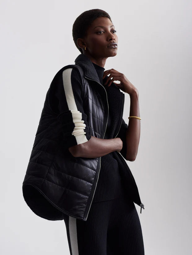 Ellis Reversible Gilet 2.0 - Black