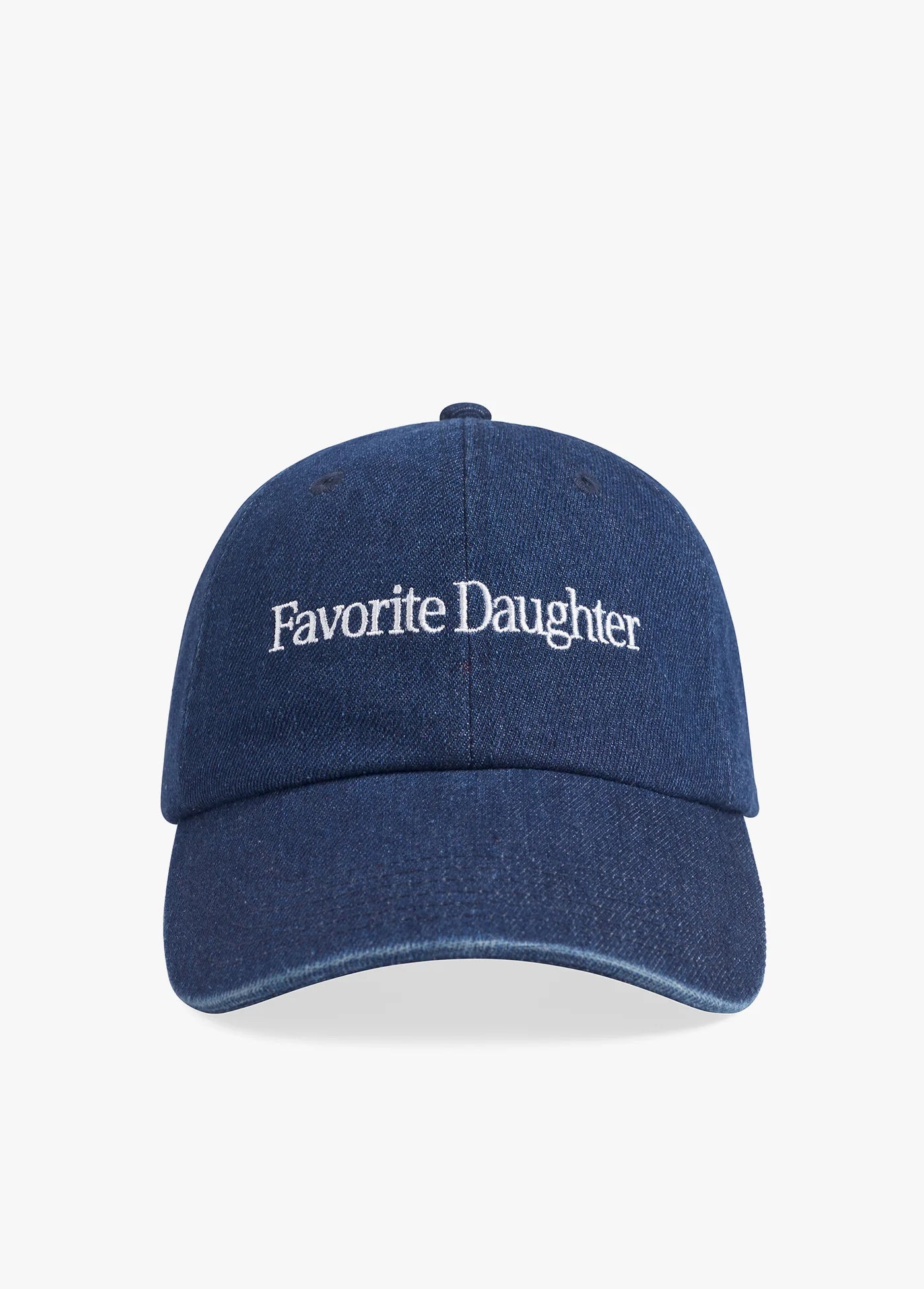 Logo Denim Baseball Hat