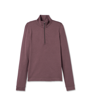 Halo Essential Half Zip- Elderberry Heather