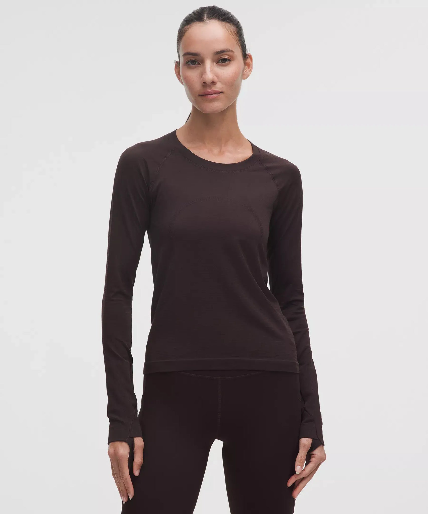 Swiftly Tech Long-Sleeve Shirt 2.0 *Waist Length- Sequoia