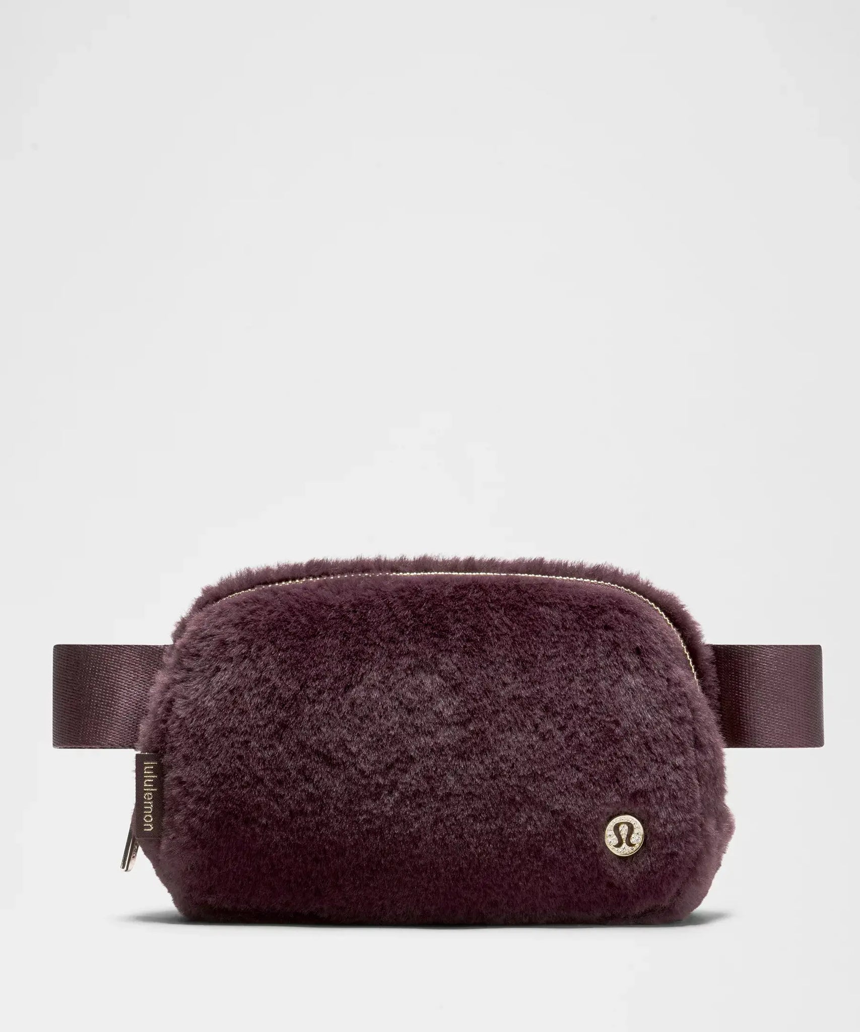 Everywhere Belt Bag 1L *Plush Fleece- Black Plum
