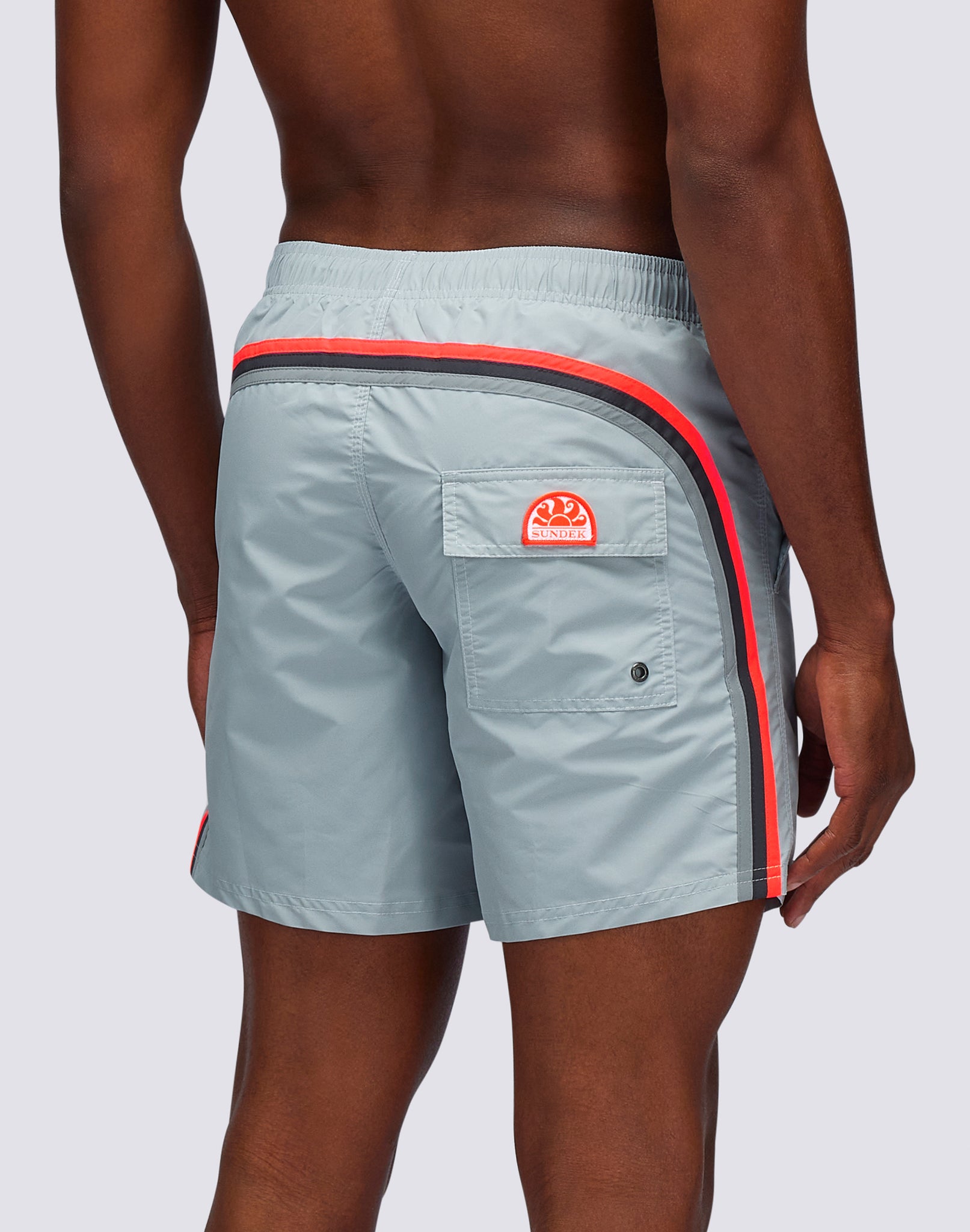 16" Elastic Boardshort- Cloud